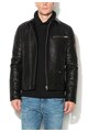 Pepe Jeans London Jacheta biker neagra Glandon Barbati