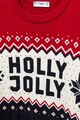 Mango Пуловер Jolly с десен Christmas Мъже
