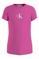 CALVIN KLEIN Tricou slim fit cu logo Fete