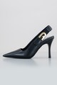 Furla Pantofi slingback de piele cu toc stiletto Femei