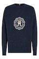 Tommy Hilfiger Пуловер с вълна с бродирано лого Мъже