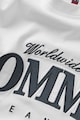 Tommy Jeans Kerek nyakú pamutpóló logóval férfi