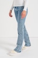 Tommy Jeans Maratott hatású bővülő szárú farmernadrág női