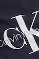 CALVIN KLEIN JEANS Logómintás pamutpulóver férfi