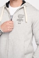 Timeout Kapucnis cipzáros pulóver ferde zsebekkel férfi