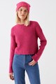 LC WAIKIKI Едноцветен рипсен пуловер Жени