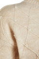 Trendyol Pulover lung cu aplicatii cu perle sintetice Femei