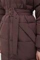 FINN FLARE Pihével bélelt hosszú télikabát kapucnival női
