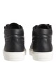 CALVIN KLEIN Középmagas szárú bőrsneaker férfi