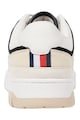 Tommy Hilfiger Спортни обувки от кожа и велур с лого Мъже