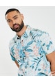 Threadbare Риза Tropical 3761 с къси ръкави и тропическа щампа Мъже