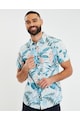 Threadbare Риза Tropical 3761 с къси ръкави и тропическа щампа Мъже