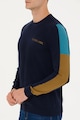 U.S. Polo Assn. Finomkötött pulóver kontrasztos oldalcsíkokkal férfi