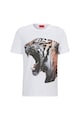 HUGO Тениска Digre с щампа на тигър Мъже