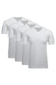 Ragman Set de tricouri de casa cu decolteu in V - 4 piese Barbati