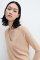 Mango Kling V-nyakú raglánujjú pulóver női