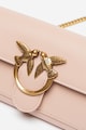 Pinko Кожена чанта Love One с метално лого Жени