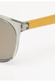 Carrera Ochelari de soare gri transparent cu galben mat Femei