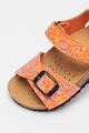 Geox Sandale cu velcro si imprimeu Ghita Fete