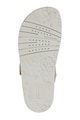Geox Sandale de piele ecologica cu catarama Fete