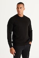 AC&Co Фино плетен пуловер със стандартна кройка Мъже