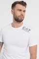 EA7 Tricou slim fit cu imprimeu logo Barbati
