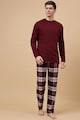 Marks & Spencer Kockás hosszú pizsama férfi
