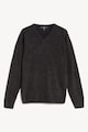 Marks & Spencer Фино плетен пуловер с шпиц Мъже