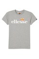 ELLESSE Tricou cu decolteu la baza gatului si logo Baieti