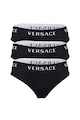 Versace Set de chiloti cu banda logo in talie 14025 - 3 perechi Femei