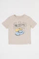 GAP Тениска от памук с лого и фигурална шарка Момчета