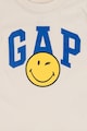 GAP Tricou din bumbac cu imprimeu logo Baieti