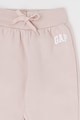 GAP Pantaloni de trening din amestec de bumbac cu imprimeu logo Fete