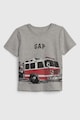 GAP Tricou din bumbac organic cu imprimeu logo Baieti