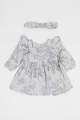 GAP Set de rochie cu model floral, bentita si chiloti Fete