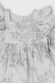 GAP Set de rochie cu model floral, bentita si chiloti Fete