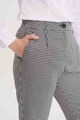 GreenPoint Magas derekú szűkülő szárú nadrág oldalzsebekkel női
