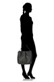 Furla TBC  Woman Capriccio Black Leather Shoulder Bag női