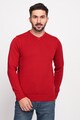 Lee Cooper Фино плетен пуловер с шпиц Мъже