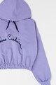 Pierre Cardin Logómintás ejtett ujjú kapucnis pulóver és szabadidőnadrág szett Lány