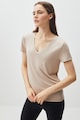 JIMMY KEY Amazing V-nyakú modáltartalmú póló női