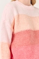 JIMMY KEY Пуловер с овално деколте и цветен блок Жени