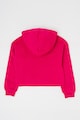 United Colors of Benetton Kapucnis pulóver flitteres rátétekkel Lány