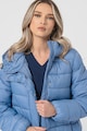 United Colors of Benetton Bélelt télikabát kapucnival női