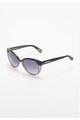 GUESS Ochelari de soare negru cu gri transparent Femei