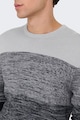 Only & Sons Colorblock dizájnos kerek nyakú pulóver férfi