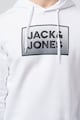 Jack & Jones Hanorac din amestec de bumbac cu imprimeu logo Steel Barbati