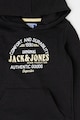 Jack & Jones Logós pulóver kapucnival Fiú