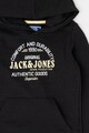 Jack & Jones Logós pulóver kapucnival Fiú