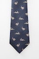 Mango Rabbit vízlepergető mintás nyakkendő férfi